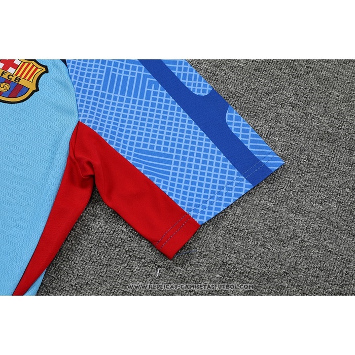 Camiseta de Entrenamiento Barcelona 22-23 Azul
